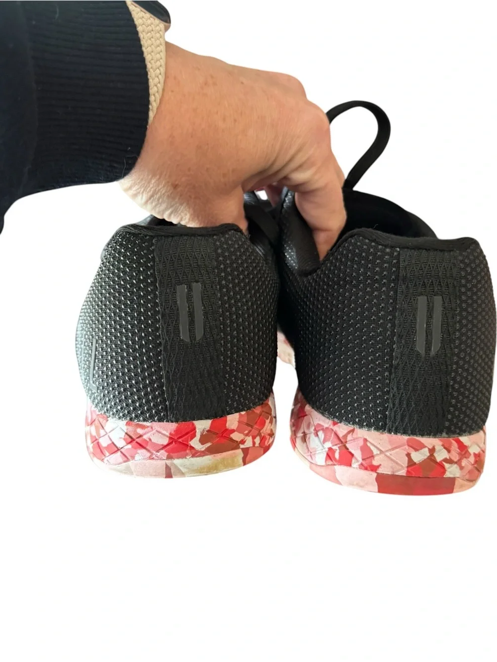 NOBULL- Black Floral Training Shoes Sneakers Women’s 9.5 Men’s 8